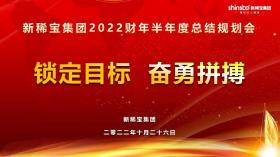 攻堅三季度，沖刺下半年——新稀寶集團半年度工作推進(jìn)會(huì )順利召開(kāi)!